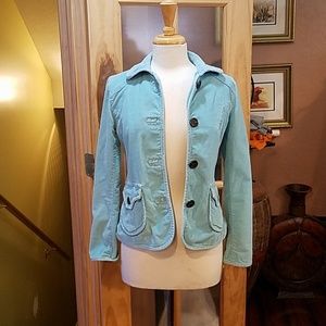 Blue baby jacket